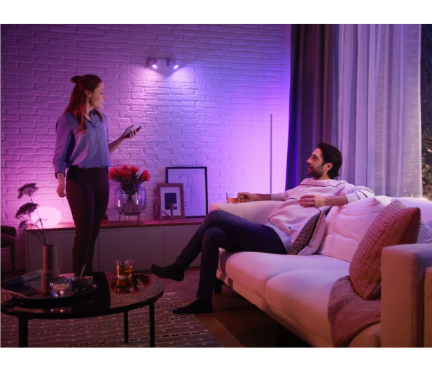 Philips Hue zestaw startowy: 3 żarówki GU10 White Color Ambiance + regul - 1490242 - zdjęcie 7